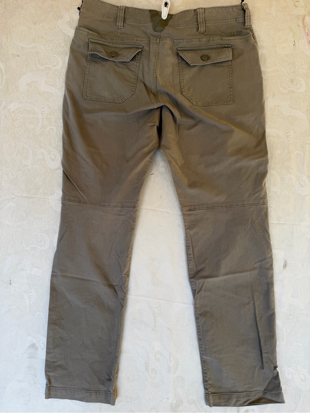5.11 Tactical Men's Olive/Tan Chinos - Picture 7 of 8
